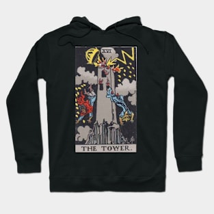 The Tower - Tarot Card Hoodie